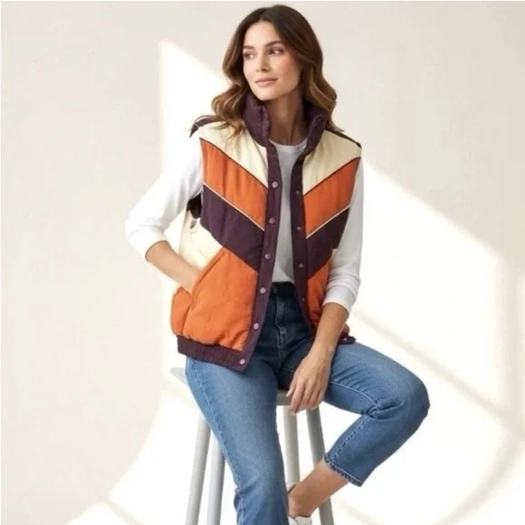 Anna Sui x Target Puffer Vest Sz XL - Picture 2 of 9